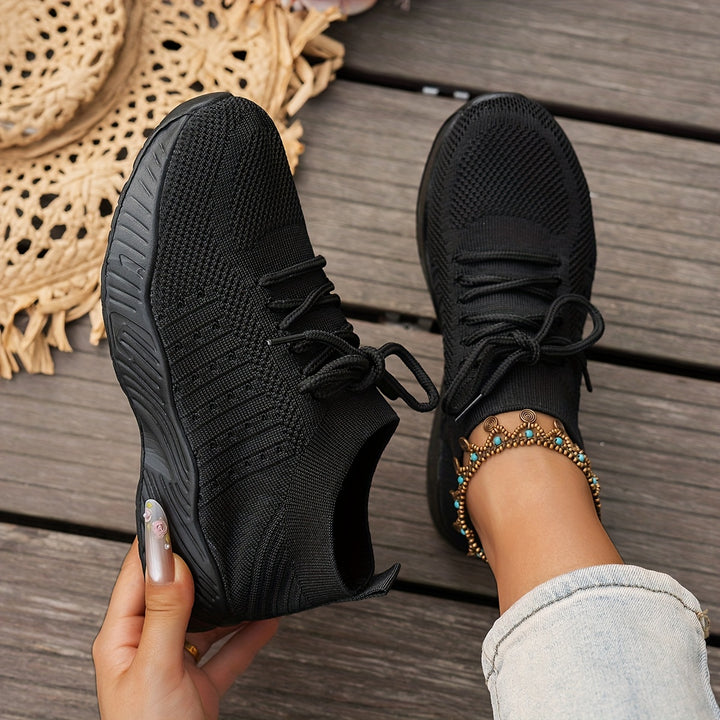 Women's Breathable Low-Top Lace-up Sneakers
