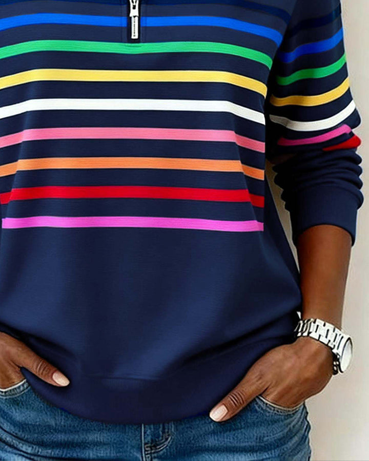 MARIE | Colorful Relaxed Sweater for Everyday Style