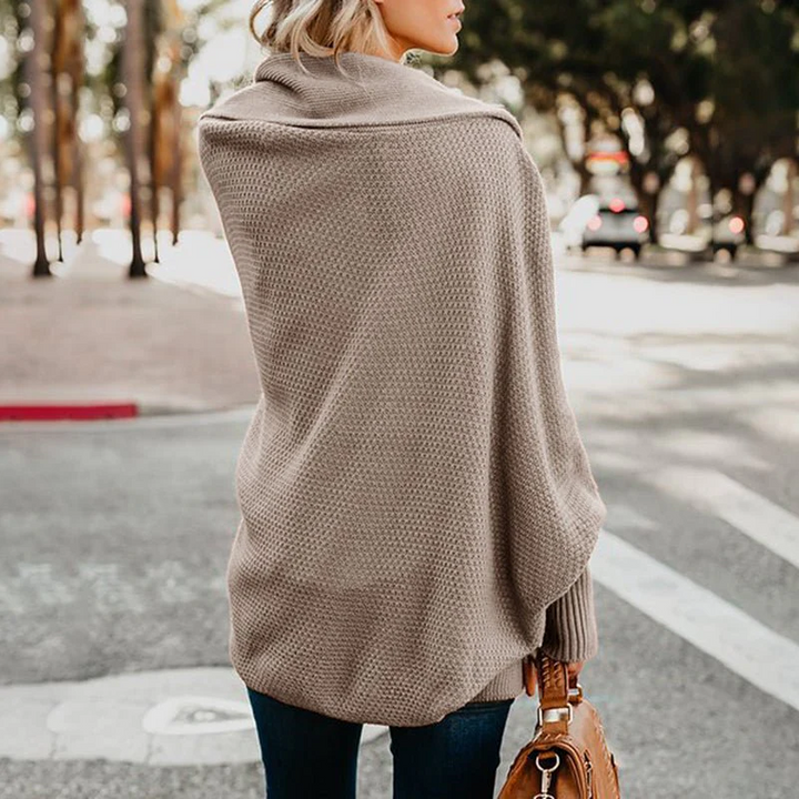Women's open front knit cardigan