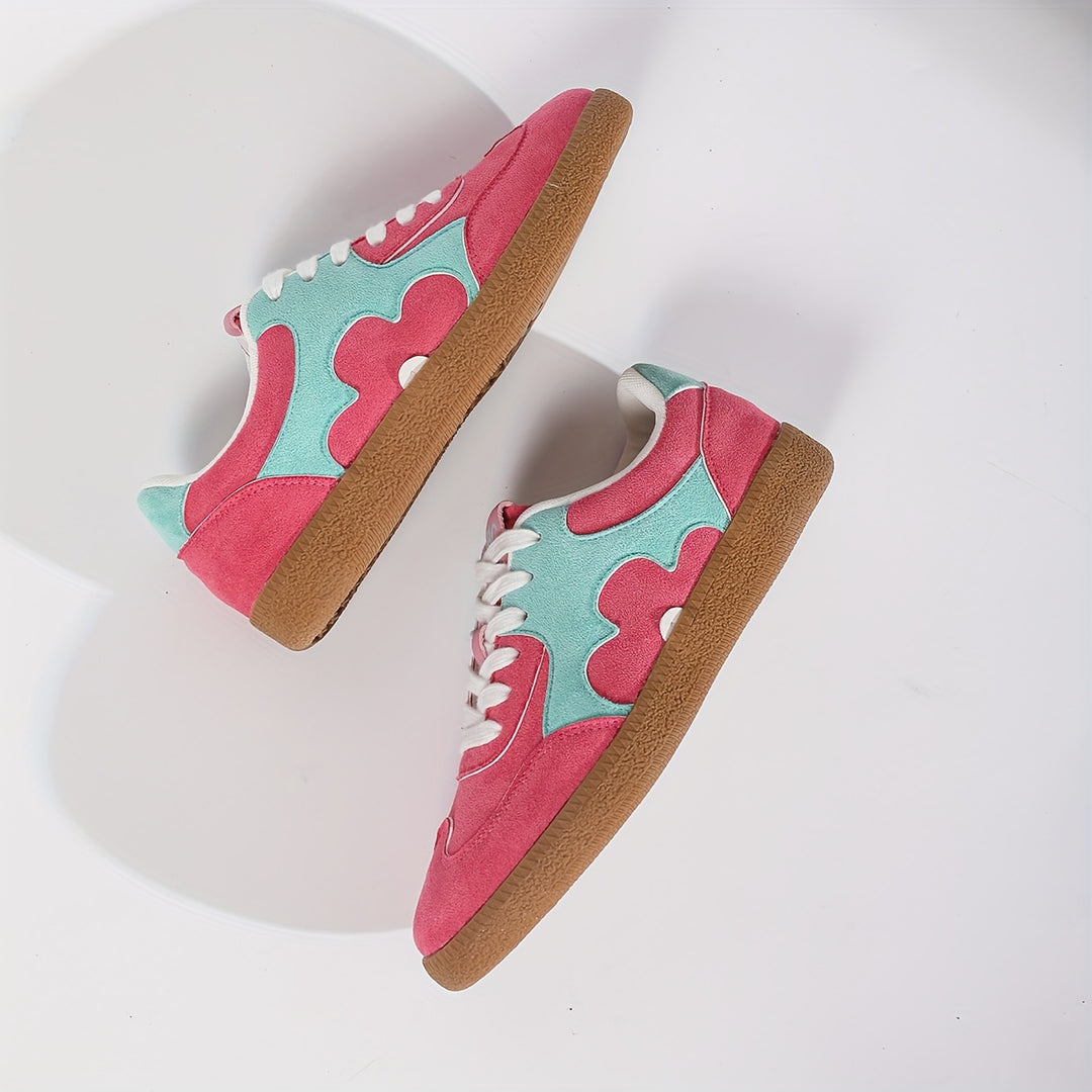 Women's Color Block Casual Sneakers