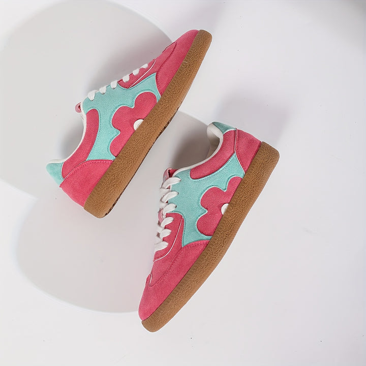 Women's Color Block Casual Sneakers