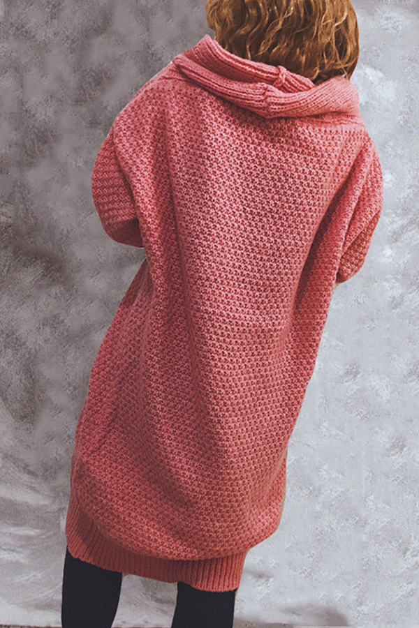 Zarae - long sweater open front cardigan