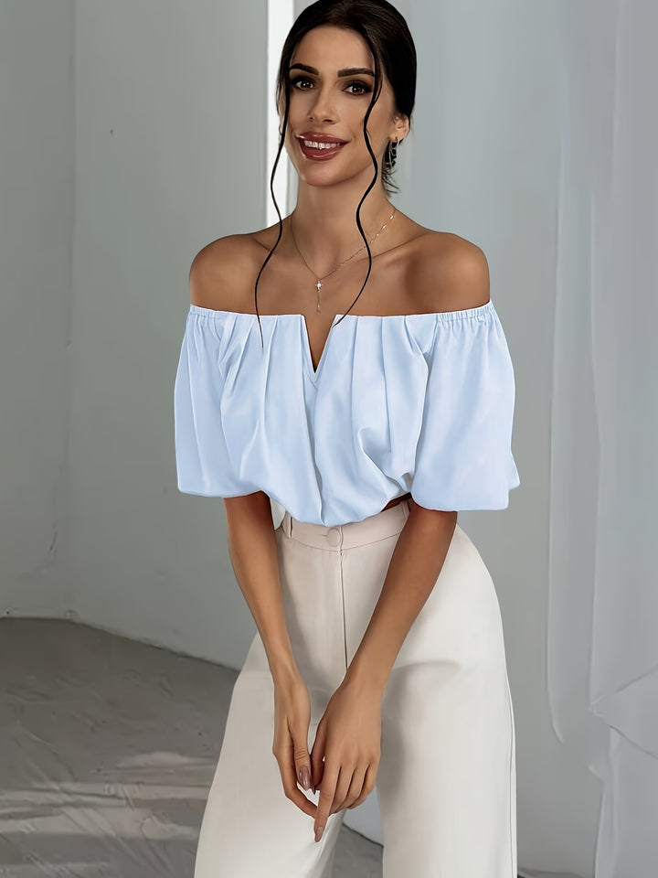 Women's Off-The-Shoulder Summer Blouse