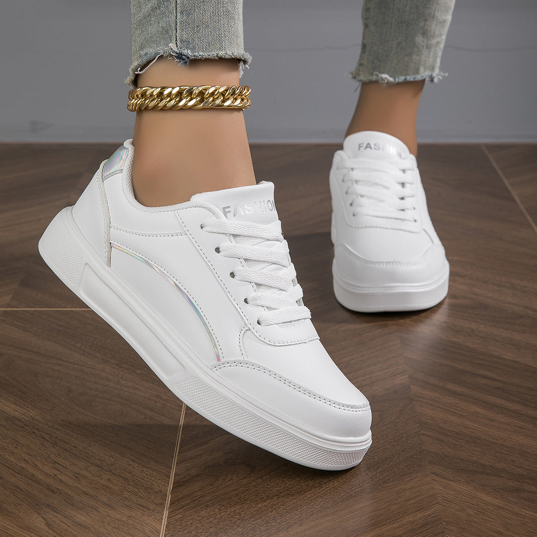 Women's Casual White Sneakers