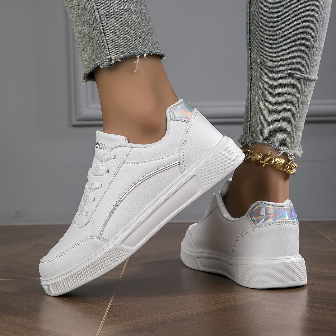 Women's Casual White Sneakers