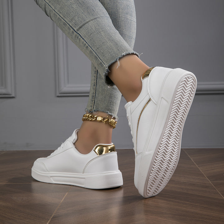 Women's Casual White Sneakers