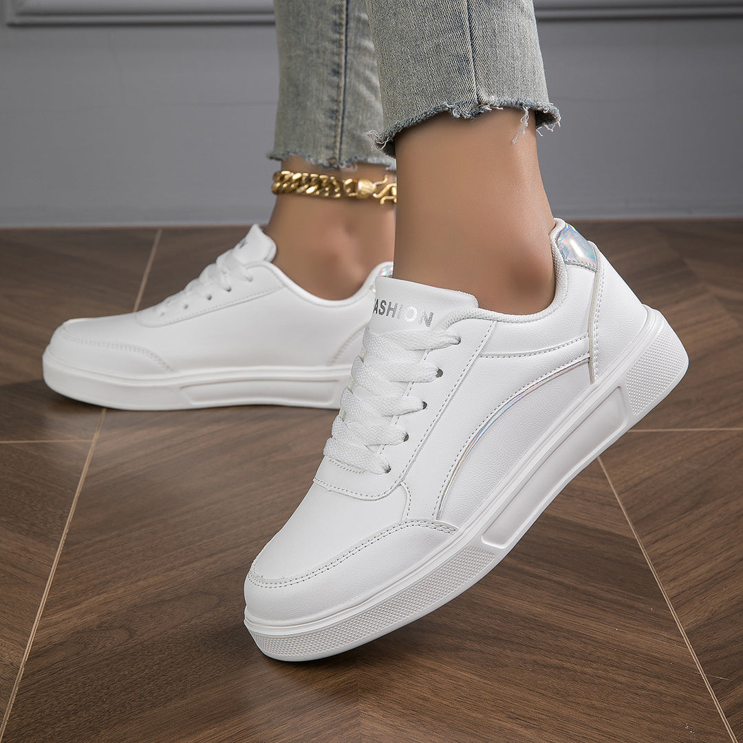 Women's Casual White Sneakers