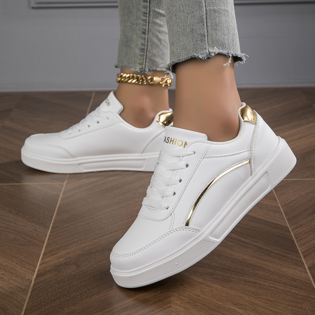 Women's Casual White Sneakers