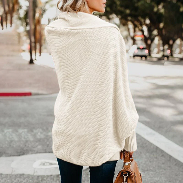 Women's open front knit cardigan