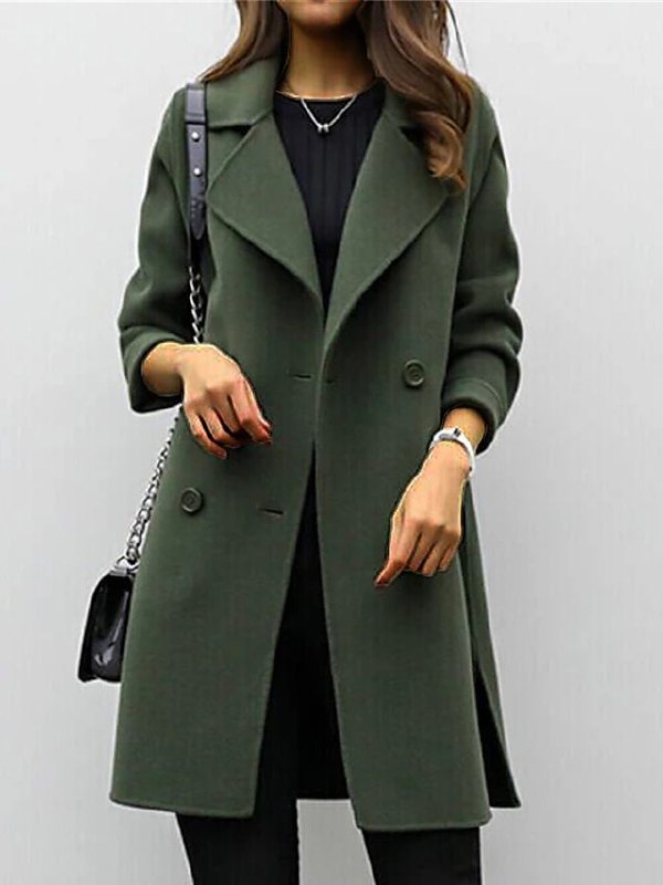 Elizabeth® | Autumn winter women's wool coat