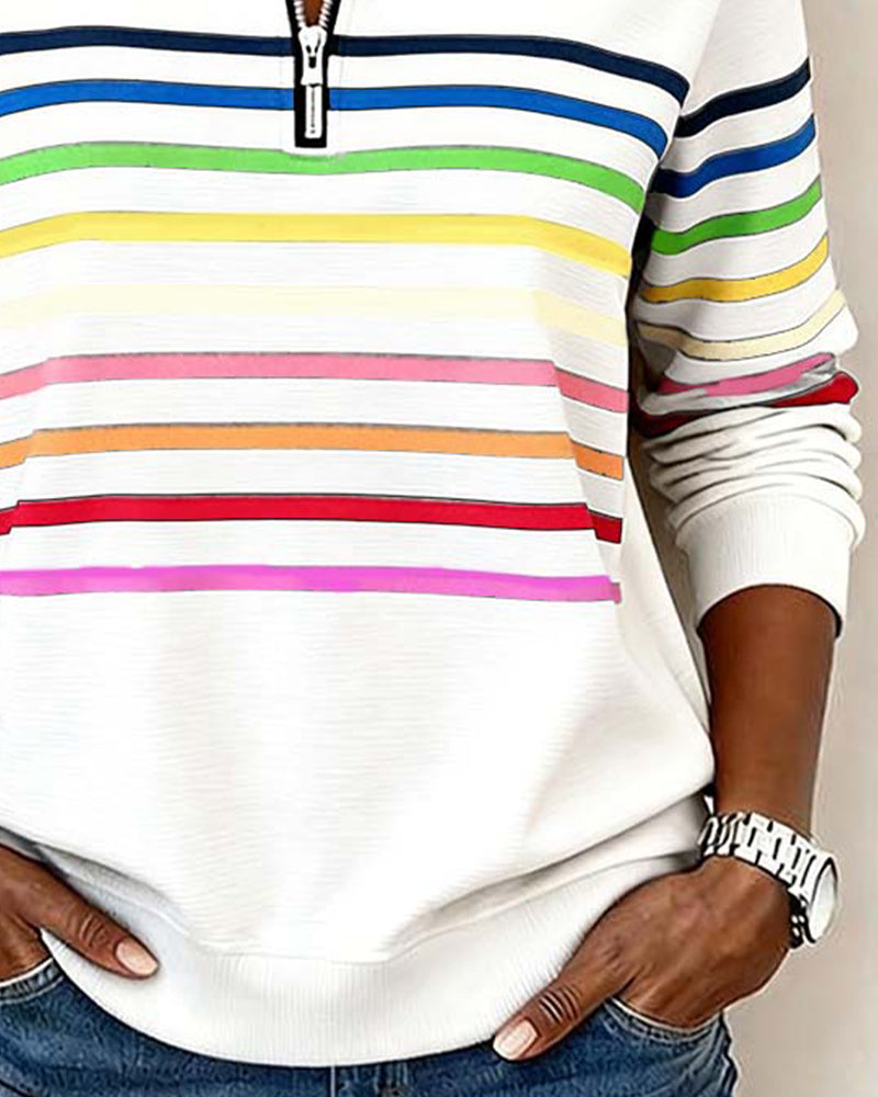 MARIE | Colorful Relaxed Sweater for Everyday Style