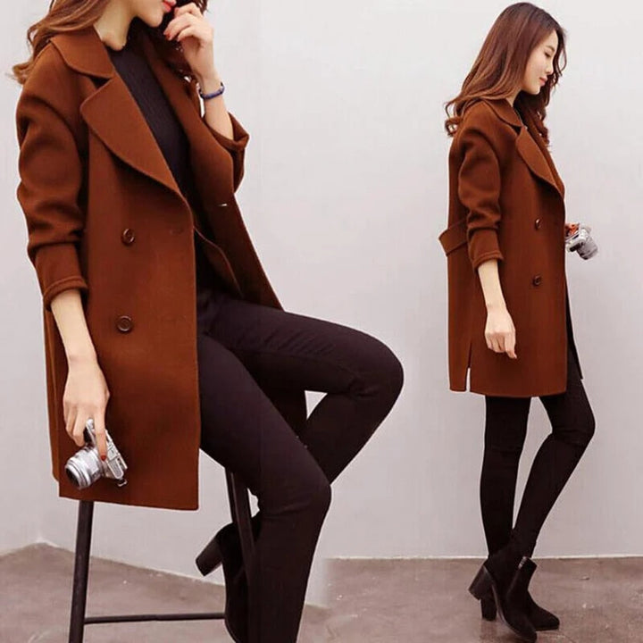 Elizabeth® | Autumn winter women's wool coat