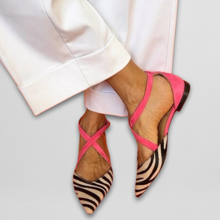 Women's Ballet Flats with Straps