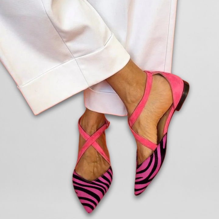 Women's Ballet Flats with Straps