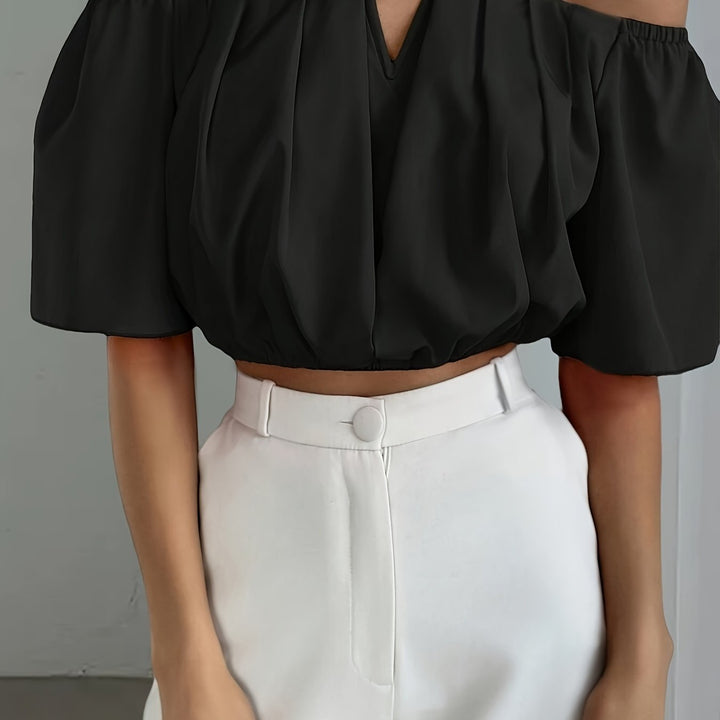 Women's Off-The-Shoulder Summer Blouse