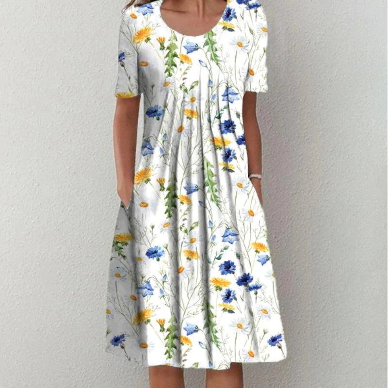 Diana | Cotton Tummy Coverage Dress