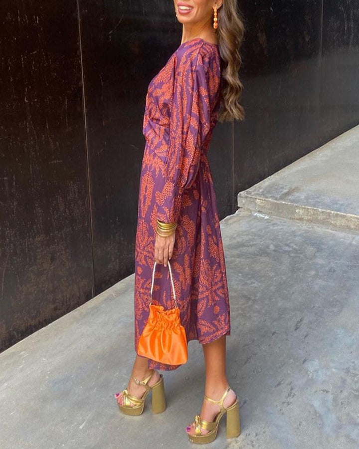 Merry | Women’s Wedding Guest A-Line Maxi Dress