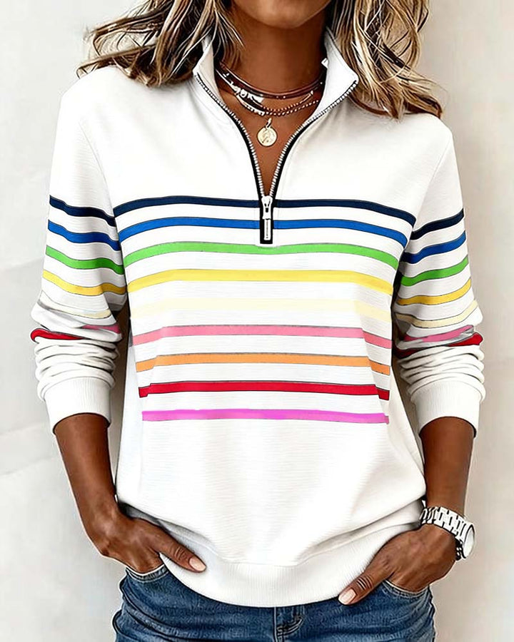 MARIE | Colorful Relaxed Sweater for Everyday Style