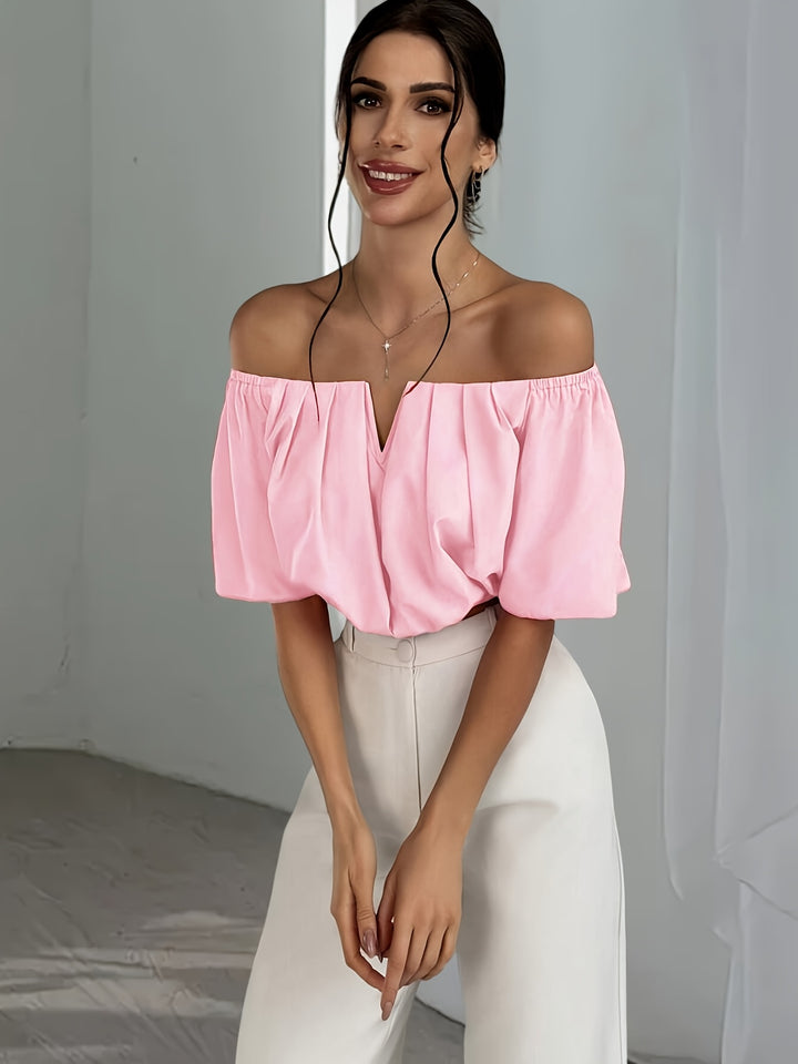 Women's Off-The-Shoulder Summer Blouse