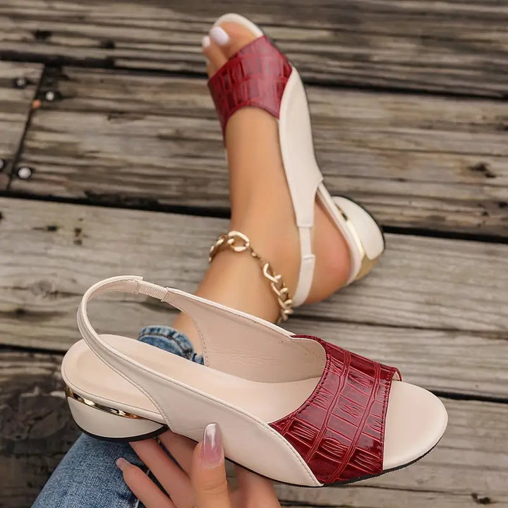 MAFIN - ELEGANT BLOCK SANDALS