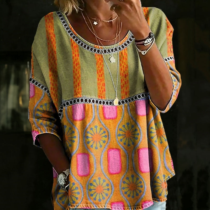 Women's Vintage Casual Blouse