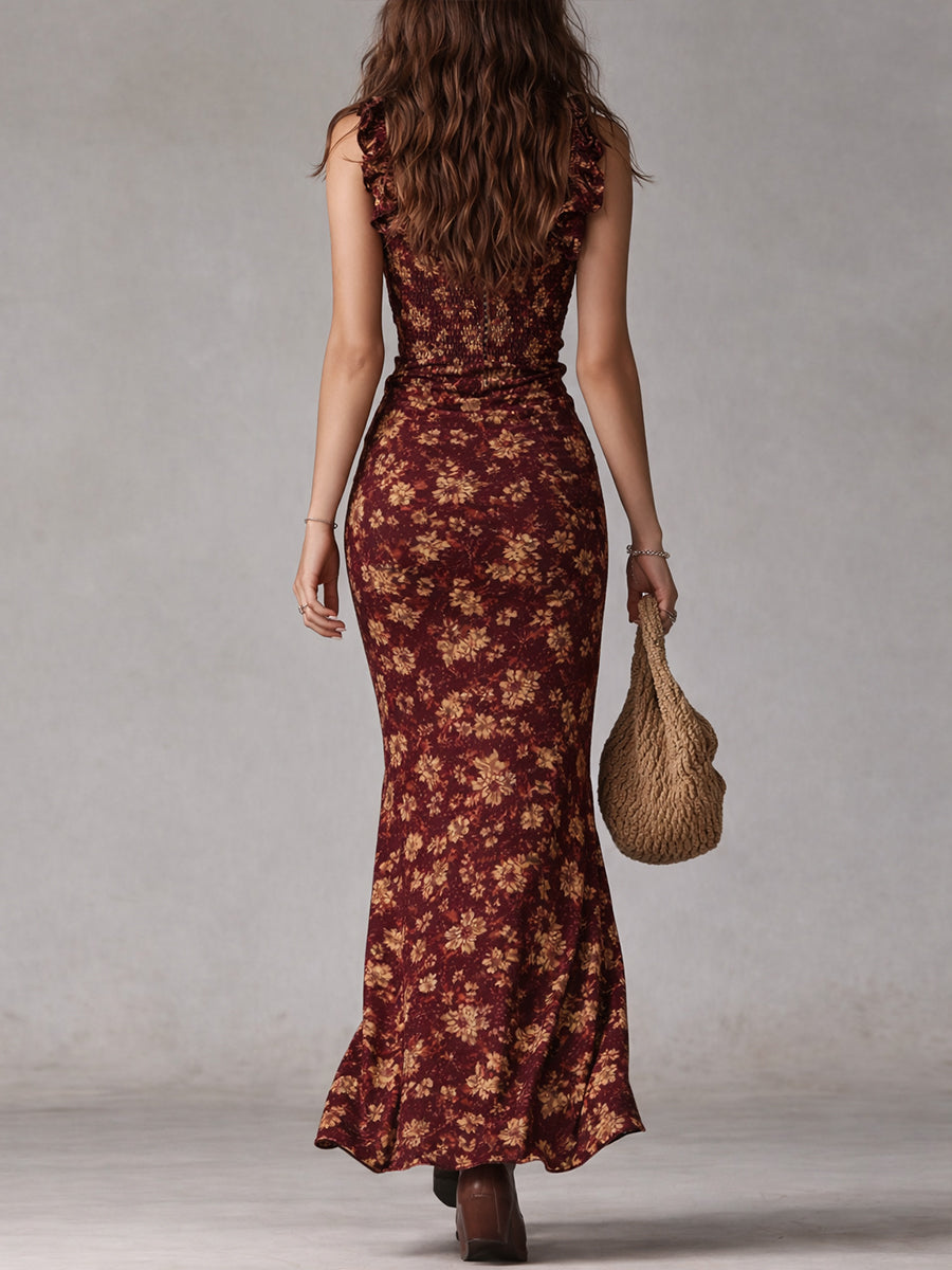 Women's Lightweight Boho Maxi Dress
