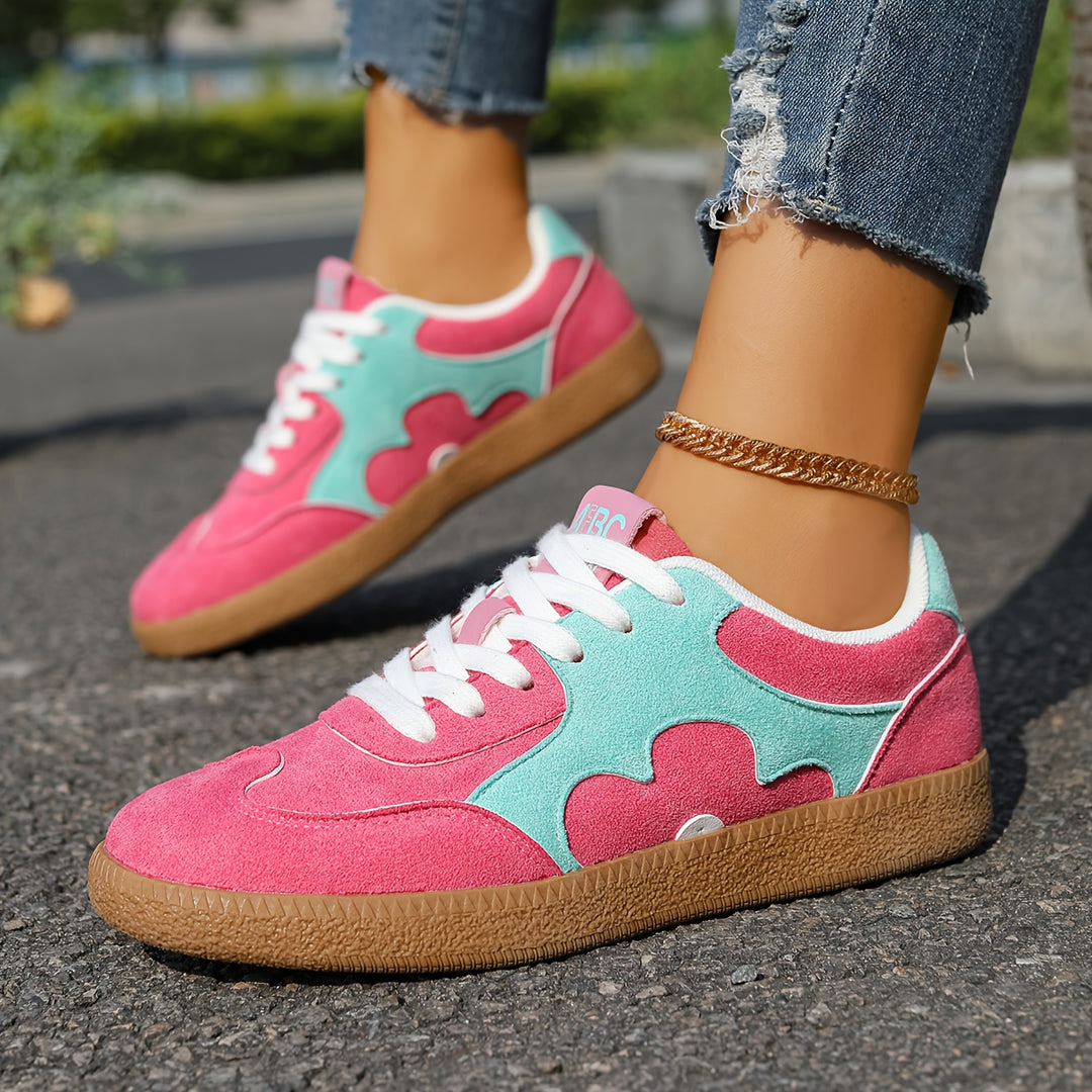 Women's Color Block Casual Sneakers