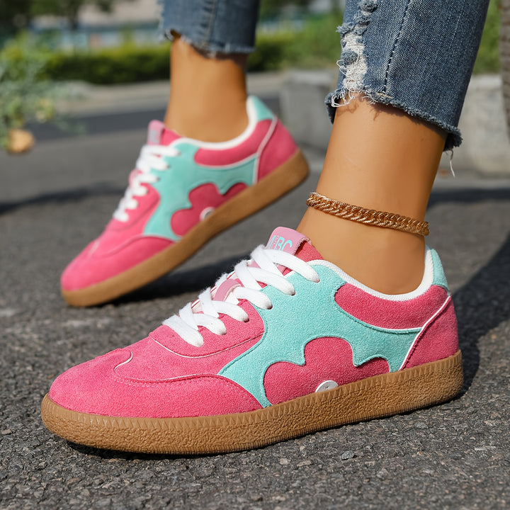 Women's Color Block Casual Sneakers