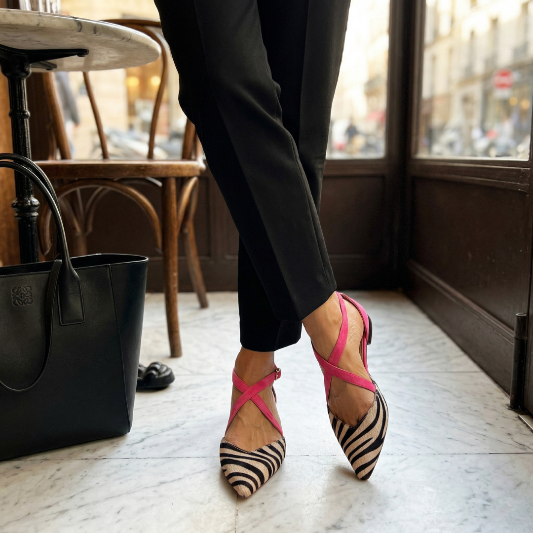 Women's Ballet Flats with Straps