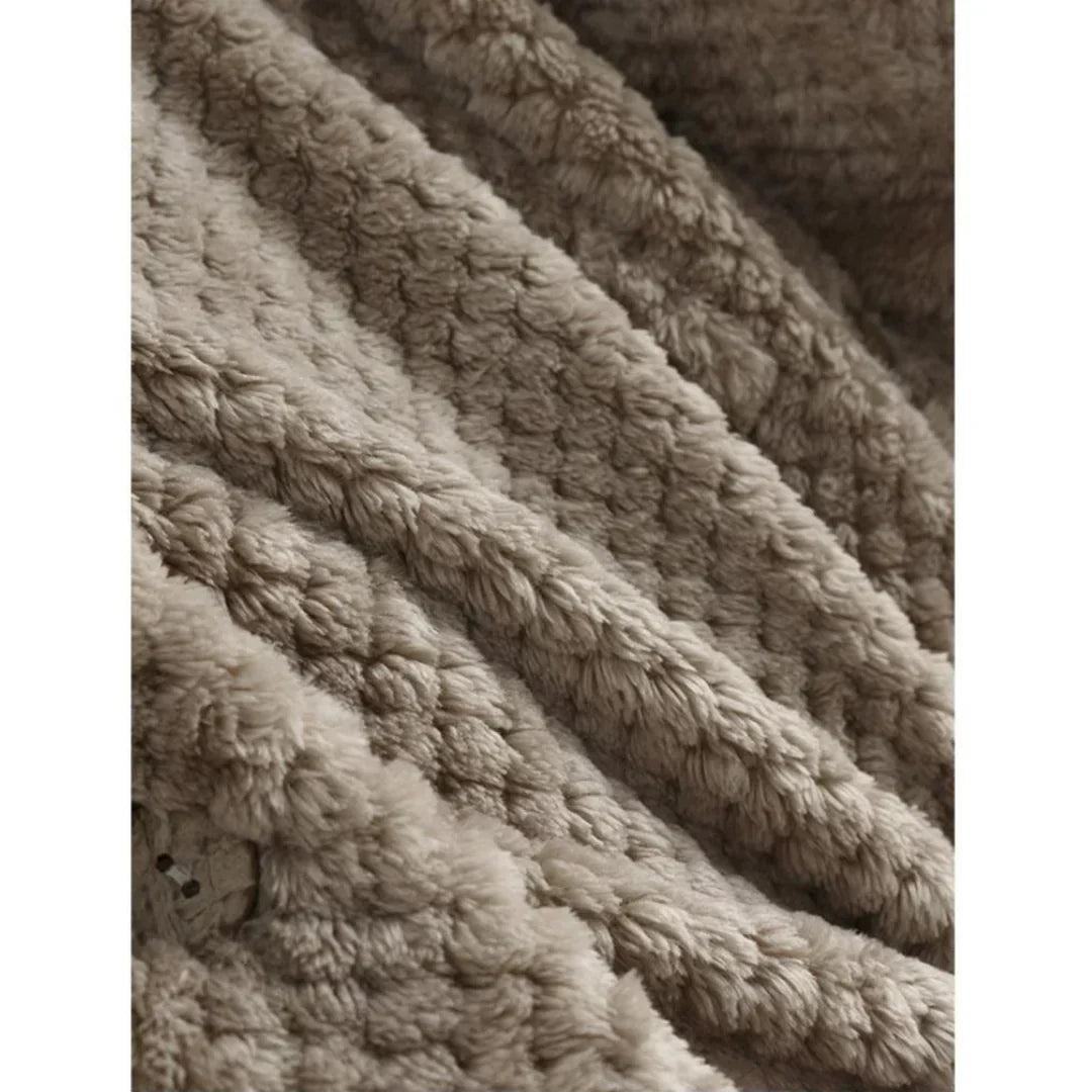 Imelda | Ribbed hooded coat