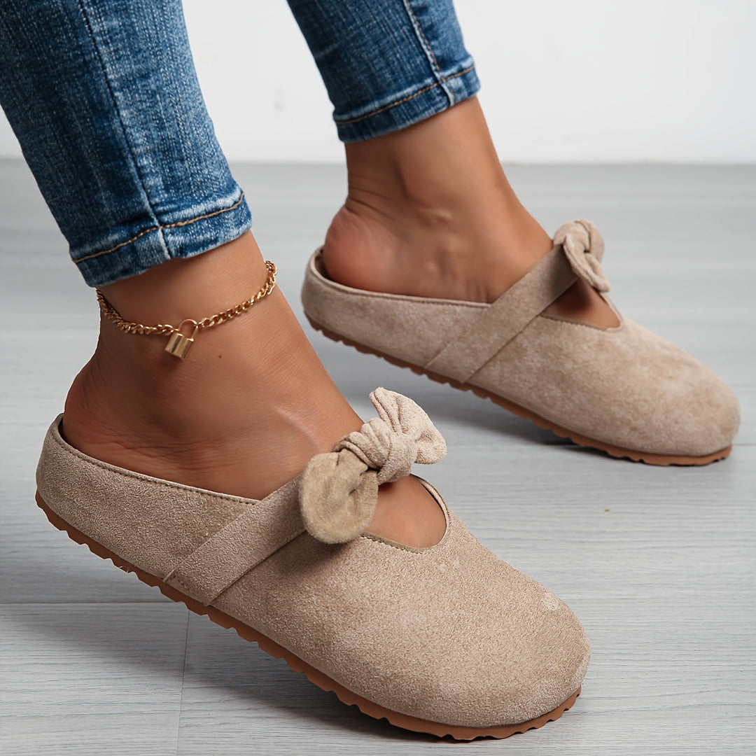 Minaya - Bow Strap Mule Clogs