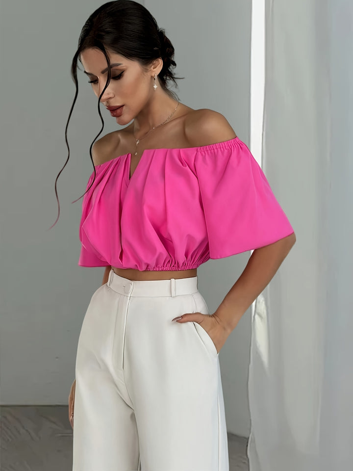 Women's Off-The-Shoulder Summer Blouse