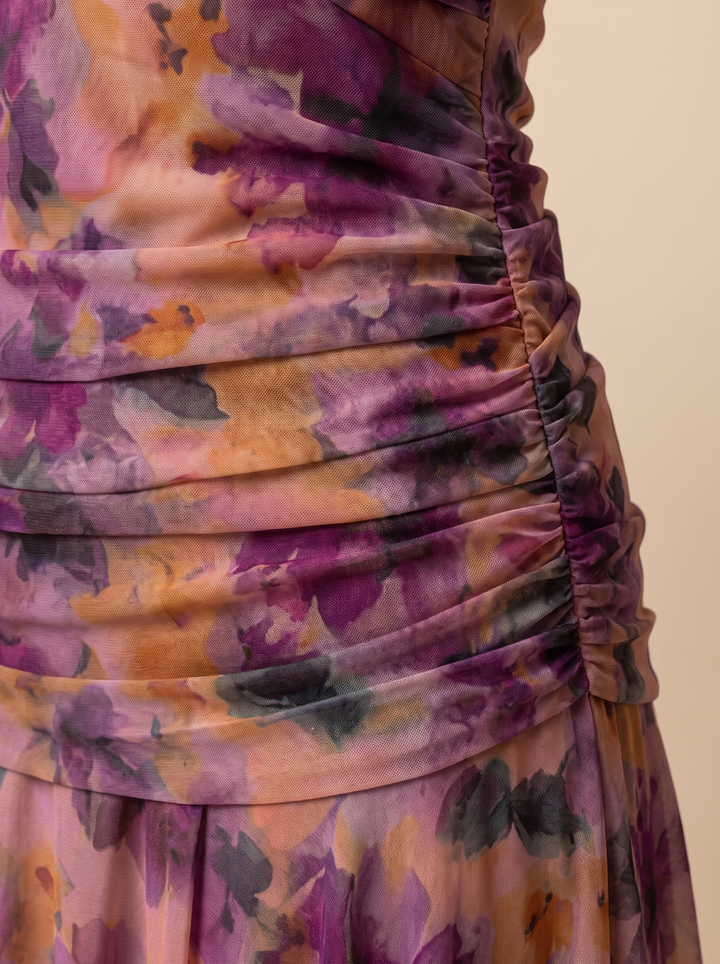 Patricia™ | Off-Shoulder Flow Midi Dress