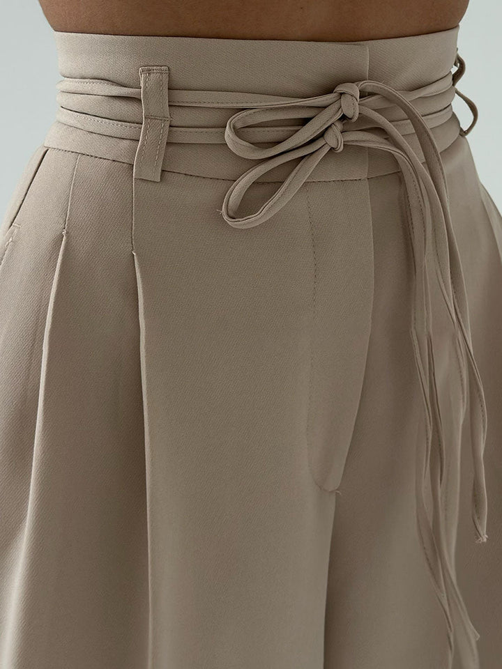 Josephine | High-Waisted Trousers with Wide Legs