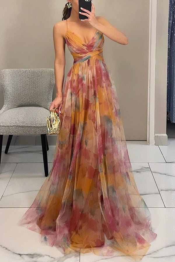Gisele | Flattering Floral Maxi Dress