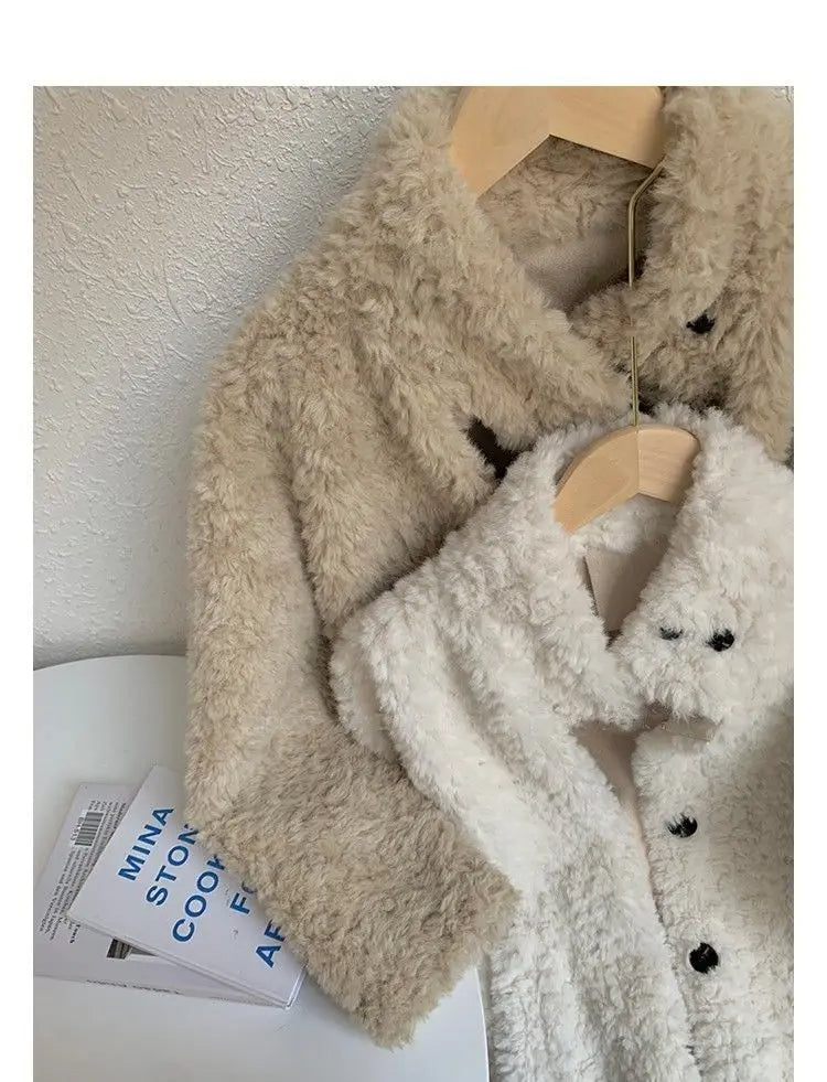 Julia | elegant faux fur coat for women