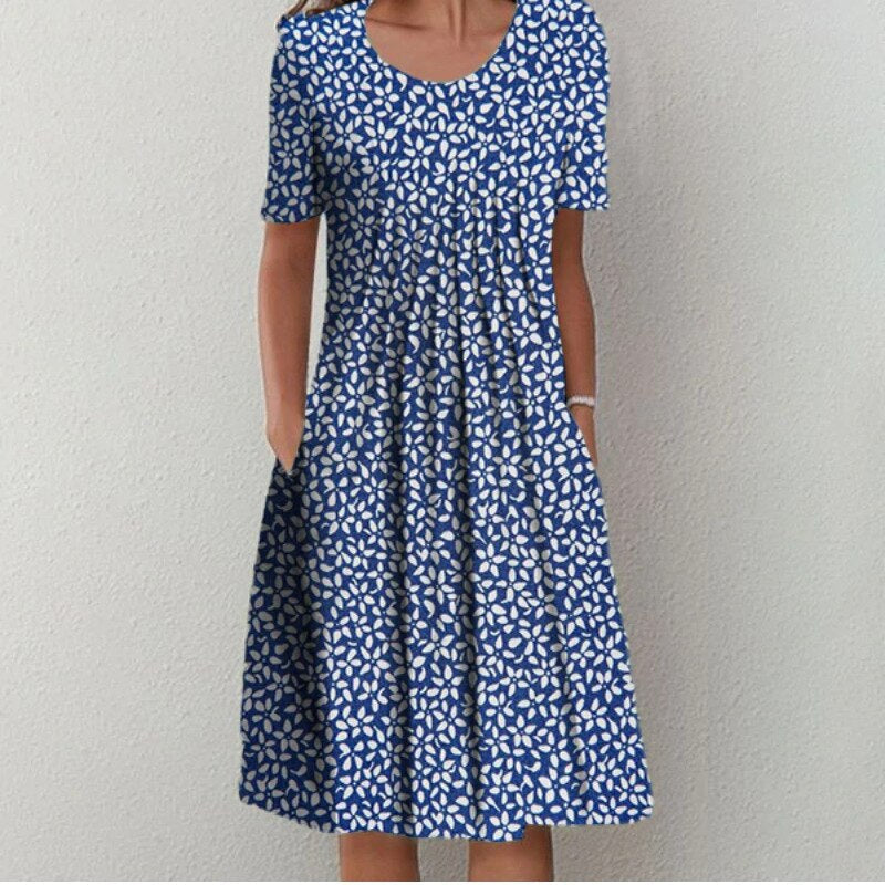 Audrey | Cotton Tummy Coverage Dress