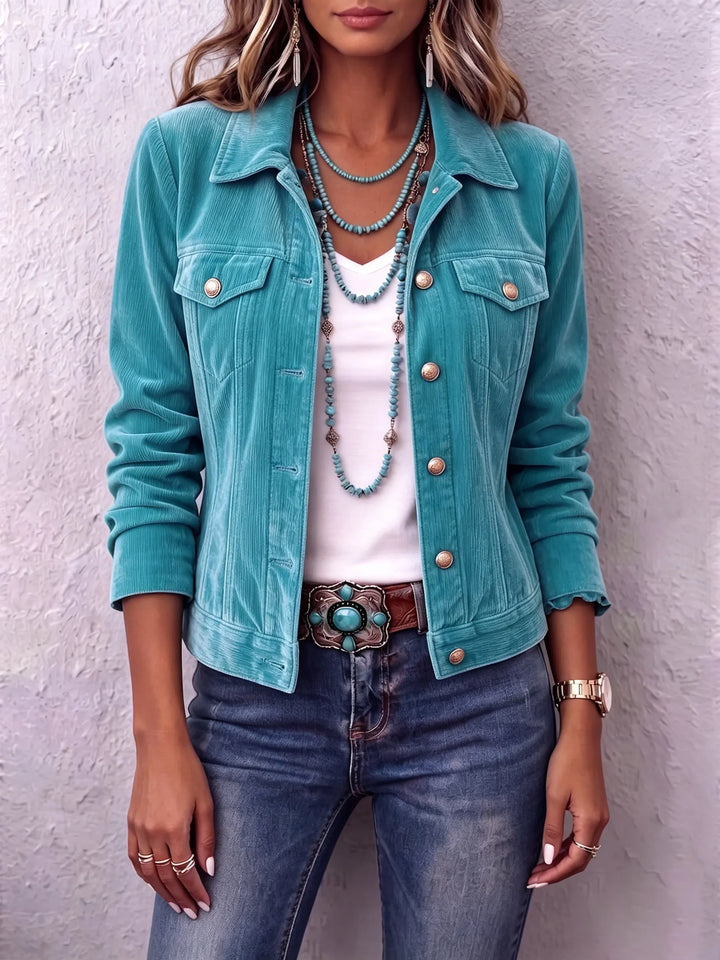 Juniper | Women's Relaxed Fit Vintage Wash Button Jacket