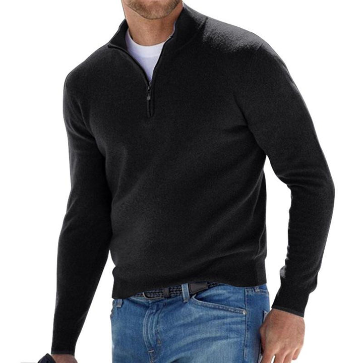 Men’s Zip-Up Sweater – Timeless Style & Functional Comfort