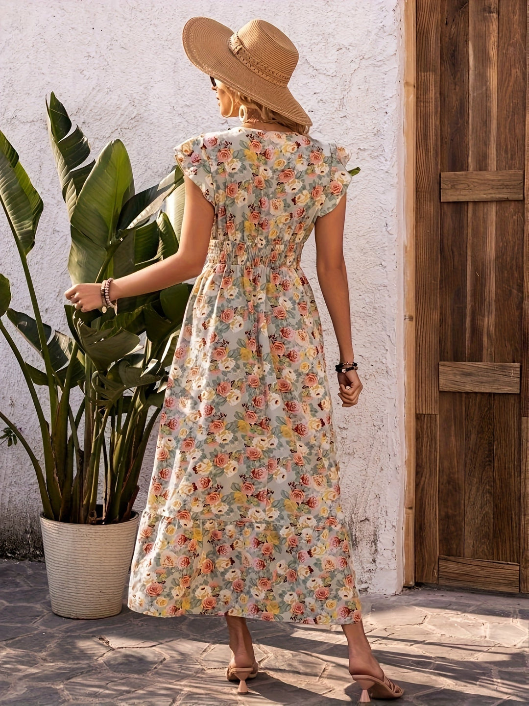 Addison | Stylish Summer Floral Maxi Dress