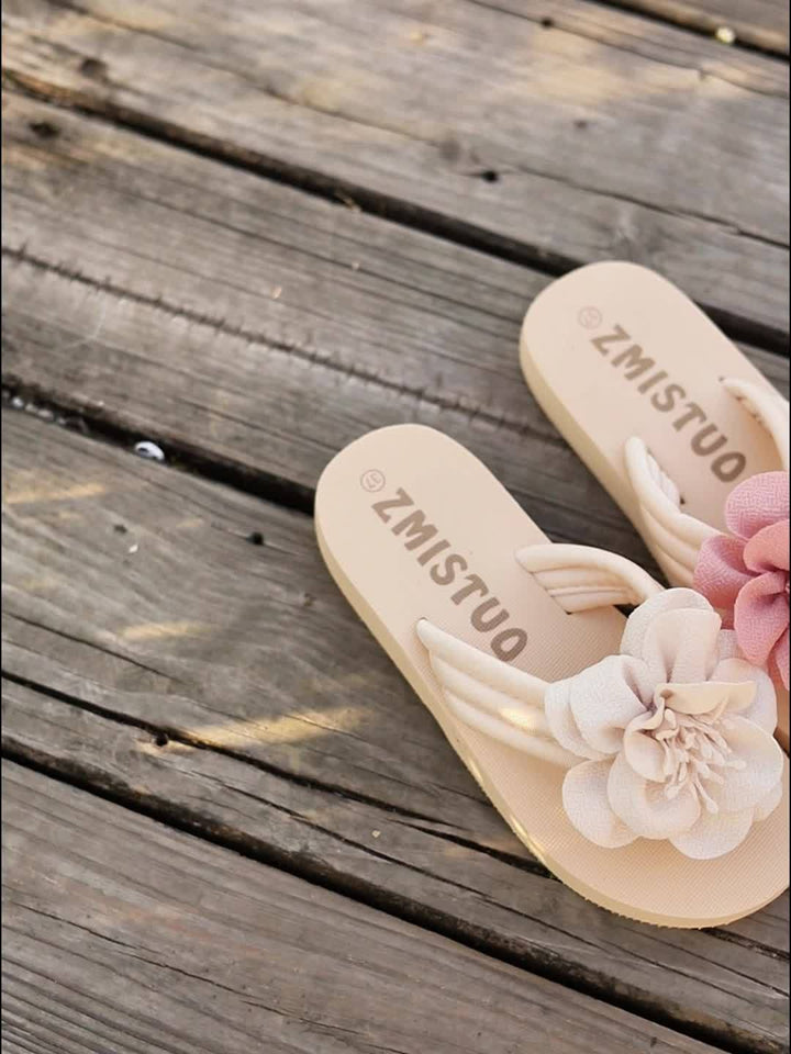 Women's Floral Flip-Flops Casual Summer Slide