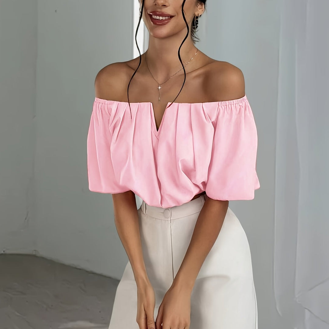 Women's Off-The-Shoulder Summer Blouse