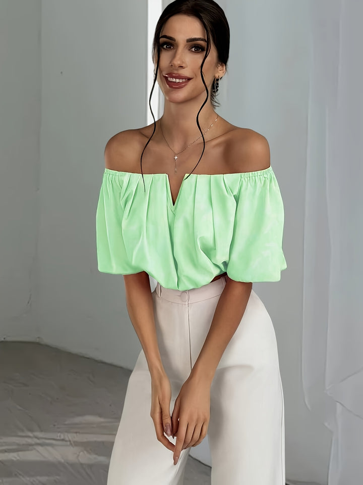 Women's Off-The-Shoulder Summer Blouse