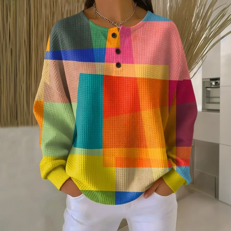 Women's Vintage Colourful Sweatshirt