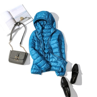 Daisy | Women’s Short Zipper Front Winter Jacket