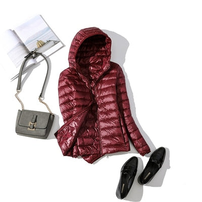 Daisy | Women’s Short Zipper Front Winter Jacket