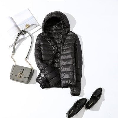 Daisy | Women’s Short Zipper Front Winter Jacket