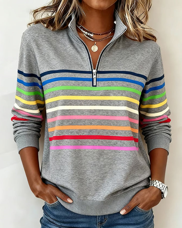 MARIE | Colorful Relaxed Sweater for Everyday Style