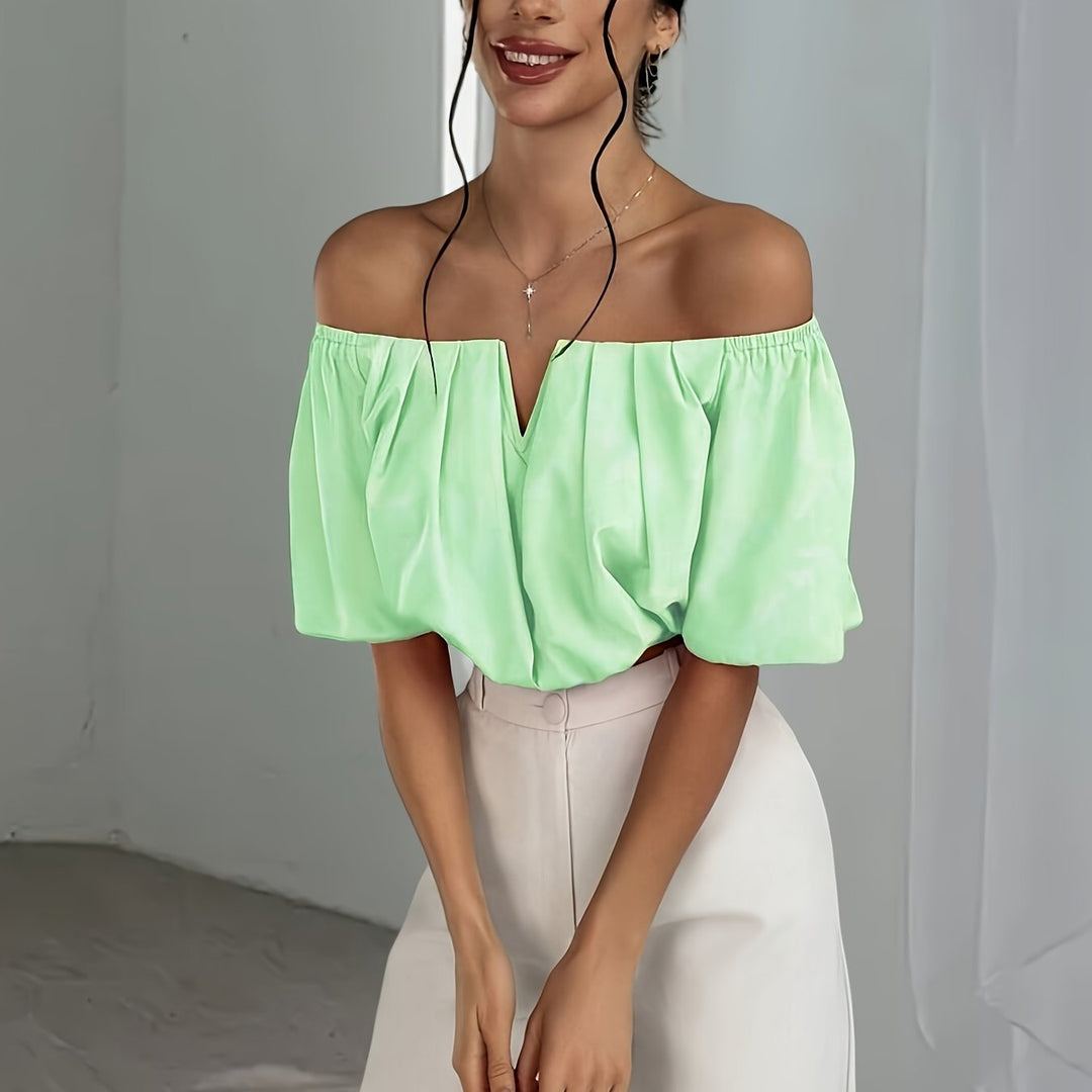 Women's Off-The-Shoulder Summer Blouse