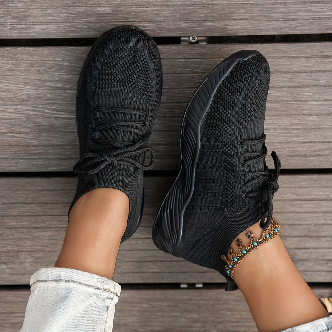 Women's Breathable Low-Top Lace-up Sneakers